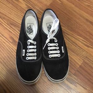 womens black vans